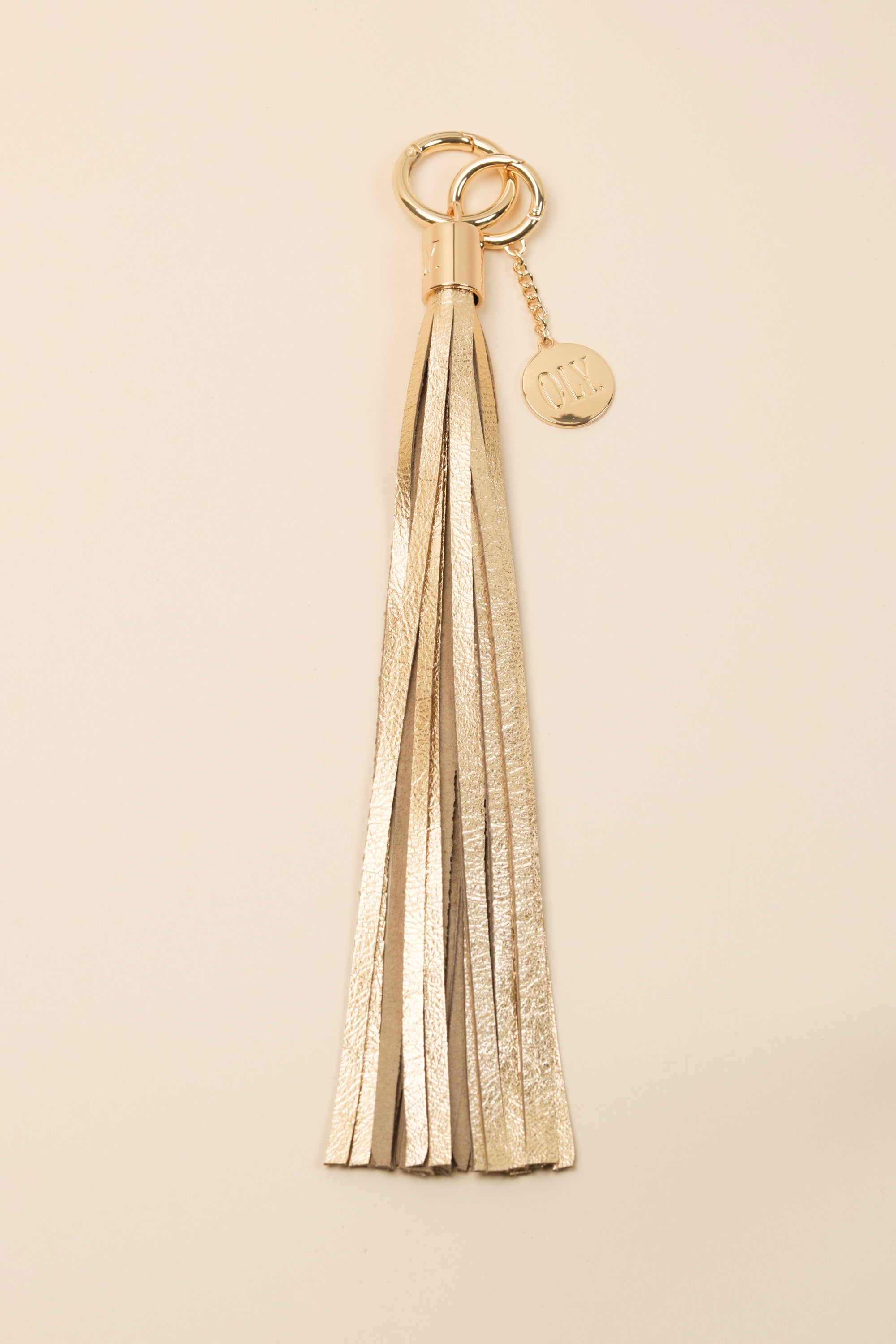 Pompon Cuir lisse 24K