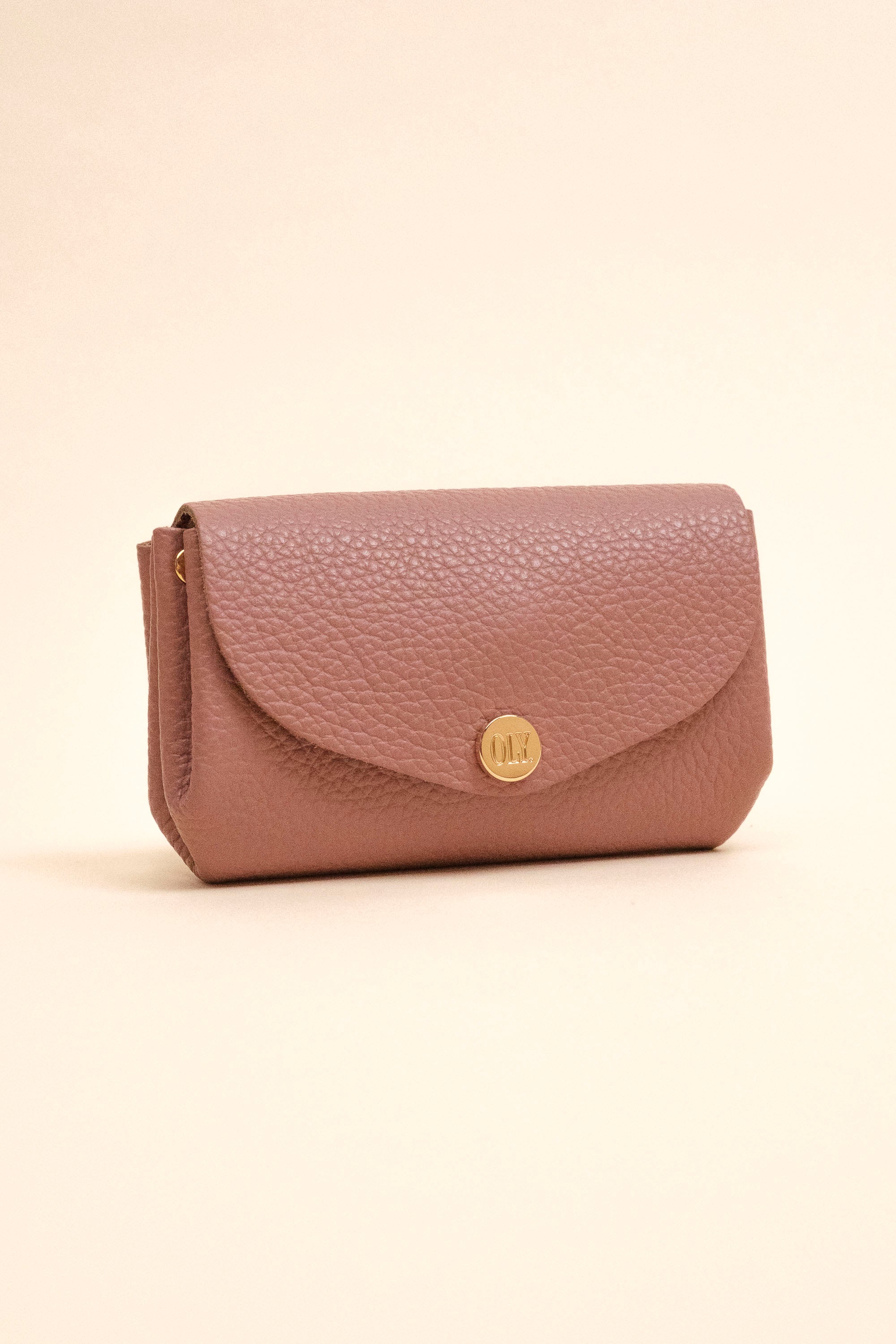 Dodu Cuir Grainé Bois de Rose