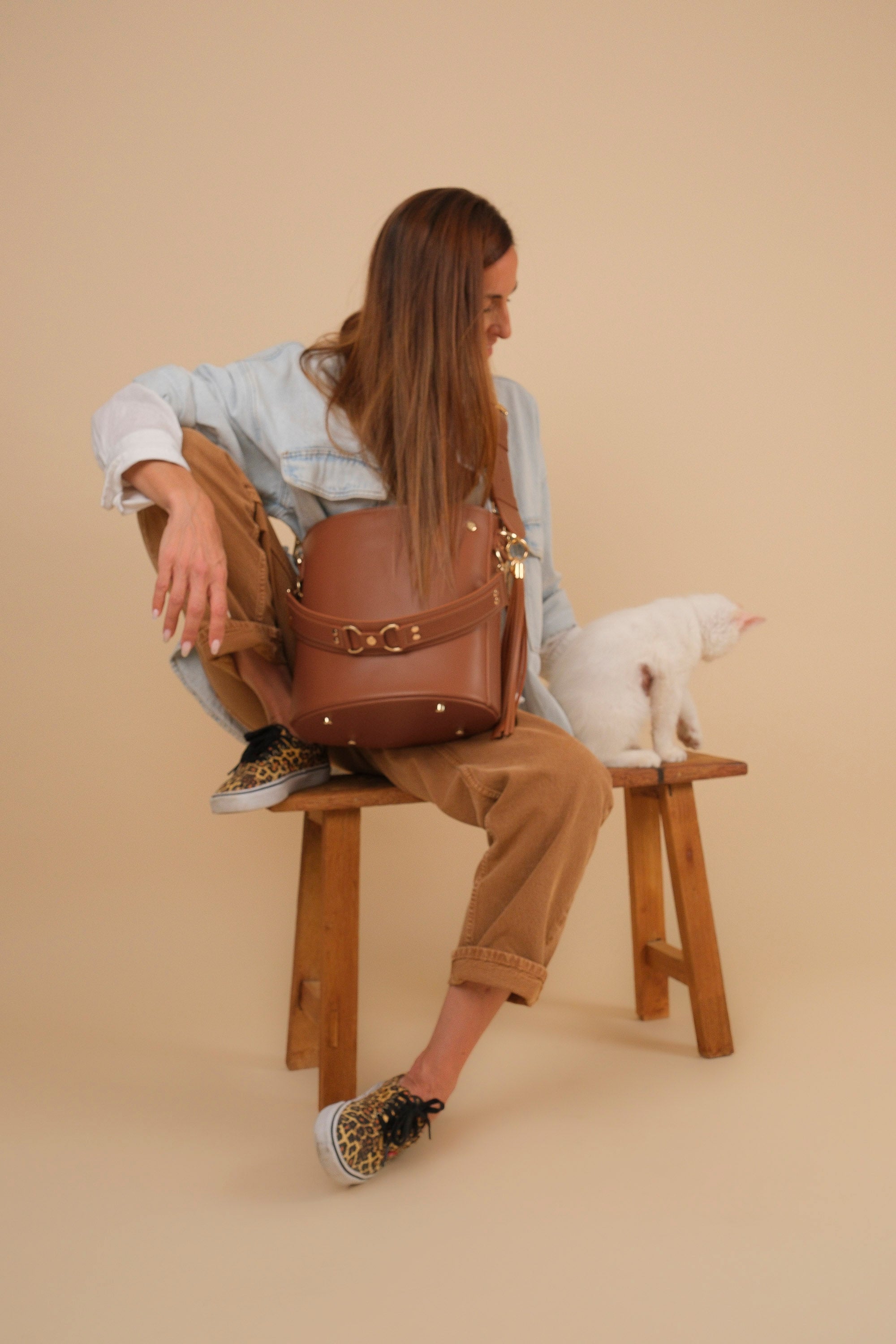 BigLove Cuir Nappa Caramel