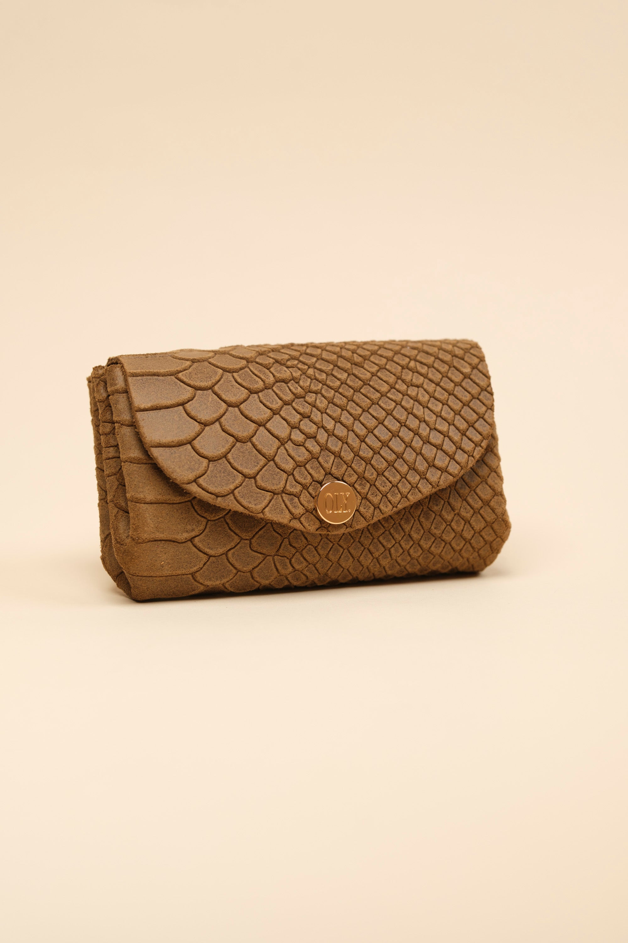 Dodu Cuir Croco Havane