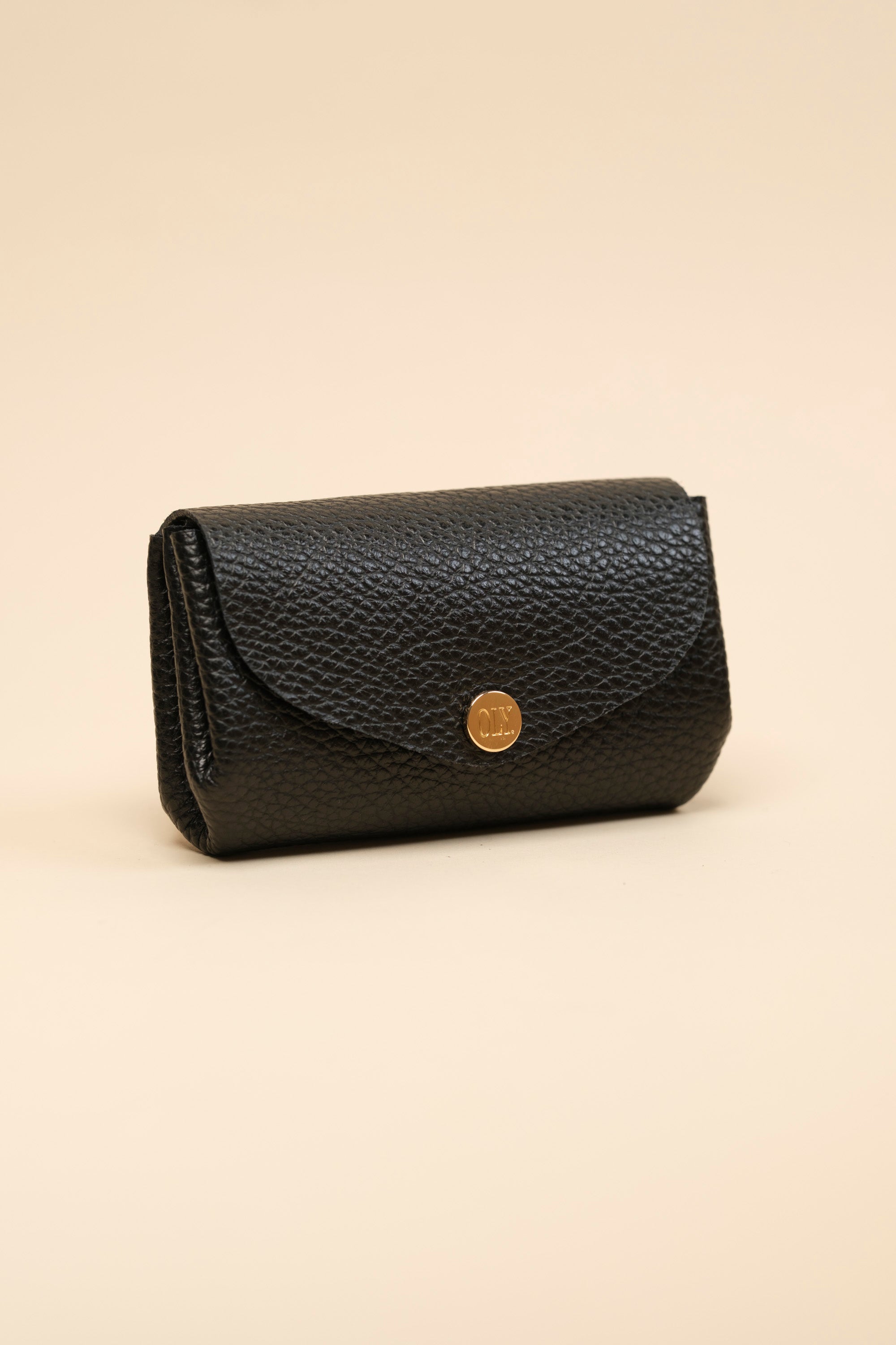Dodu Cuir Noir Grainé