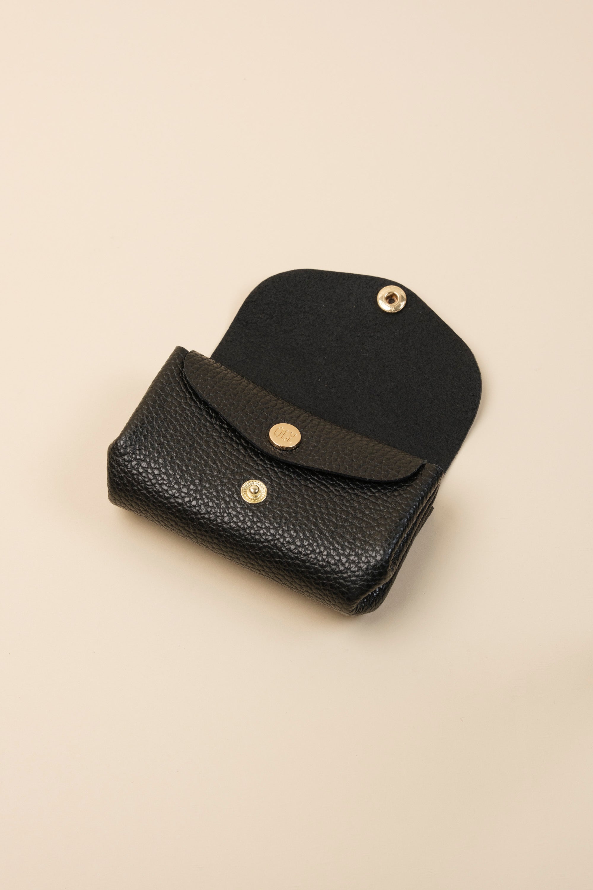 Dodu Cuir Noir Grainé