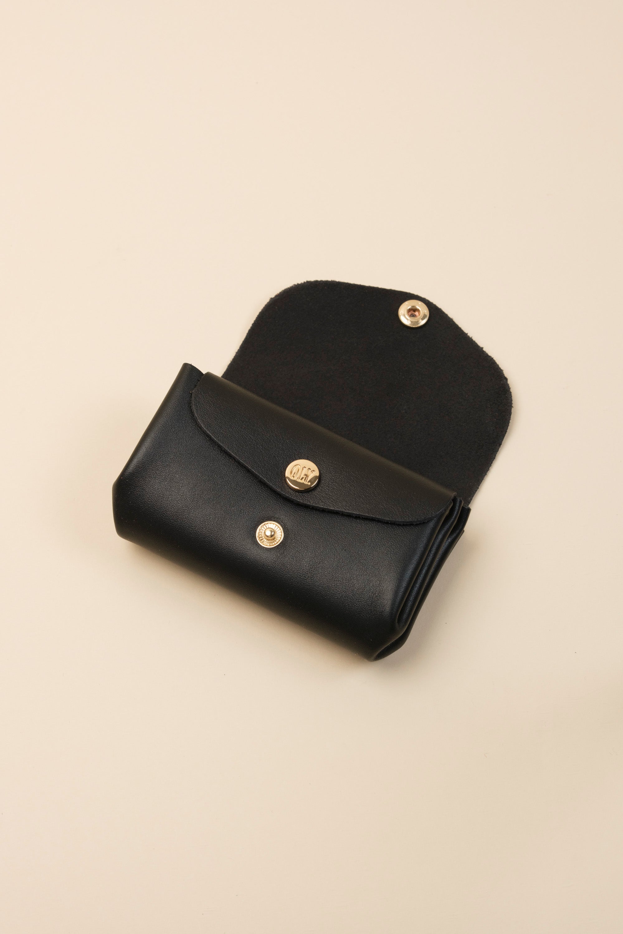 Dodu Cuir Noir Lisse