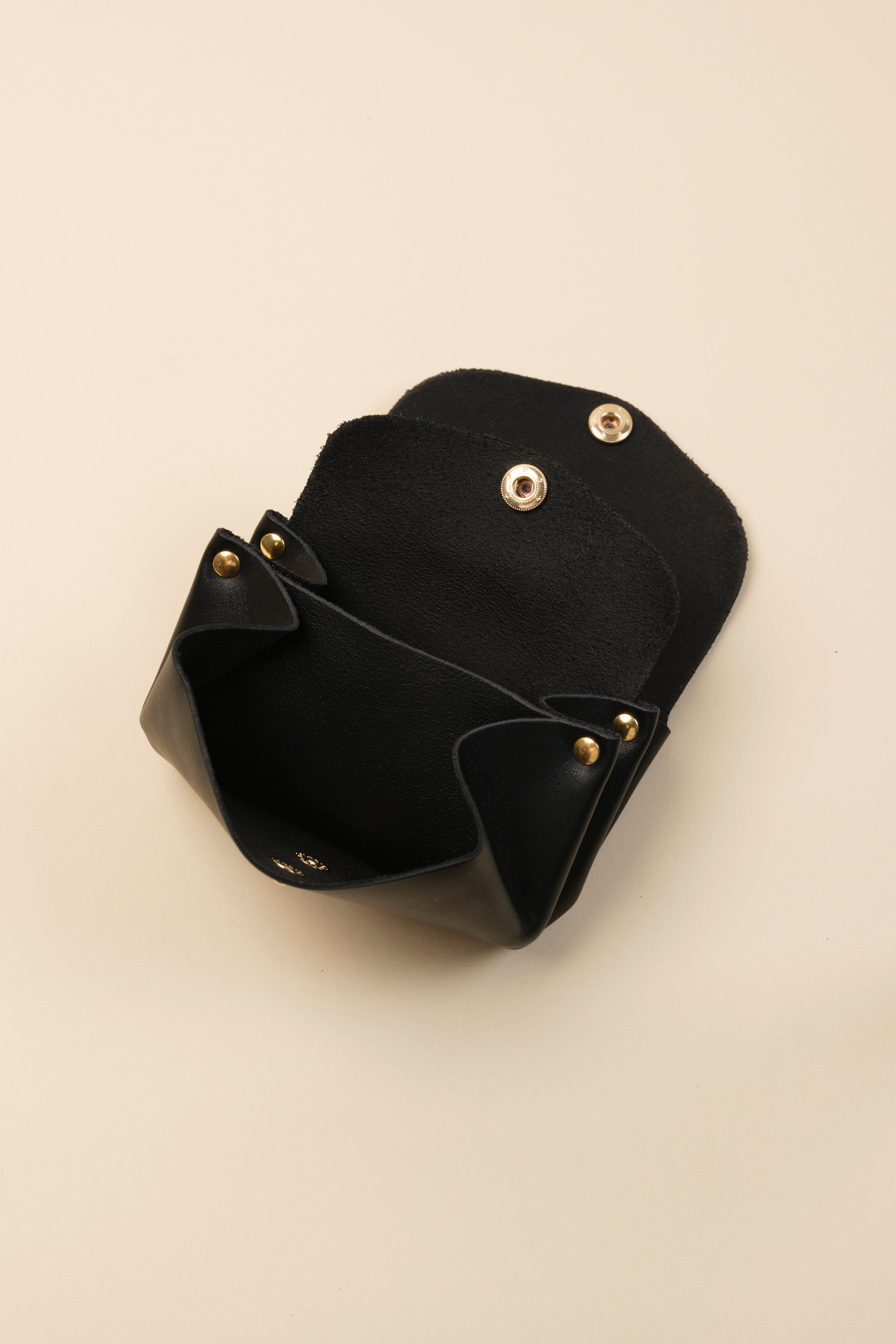 Dodu Cuir Noir Lisse