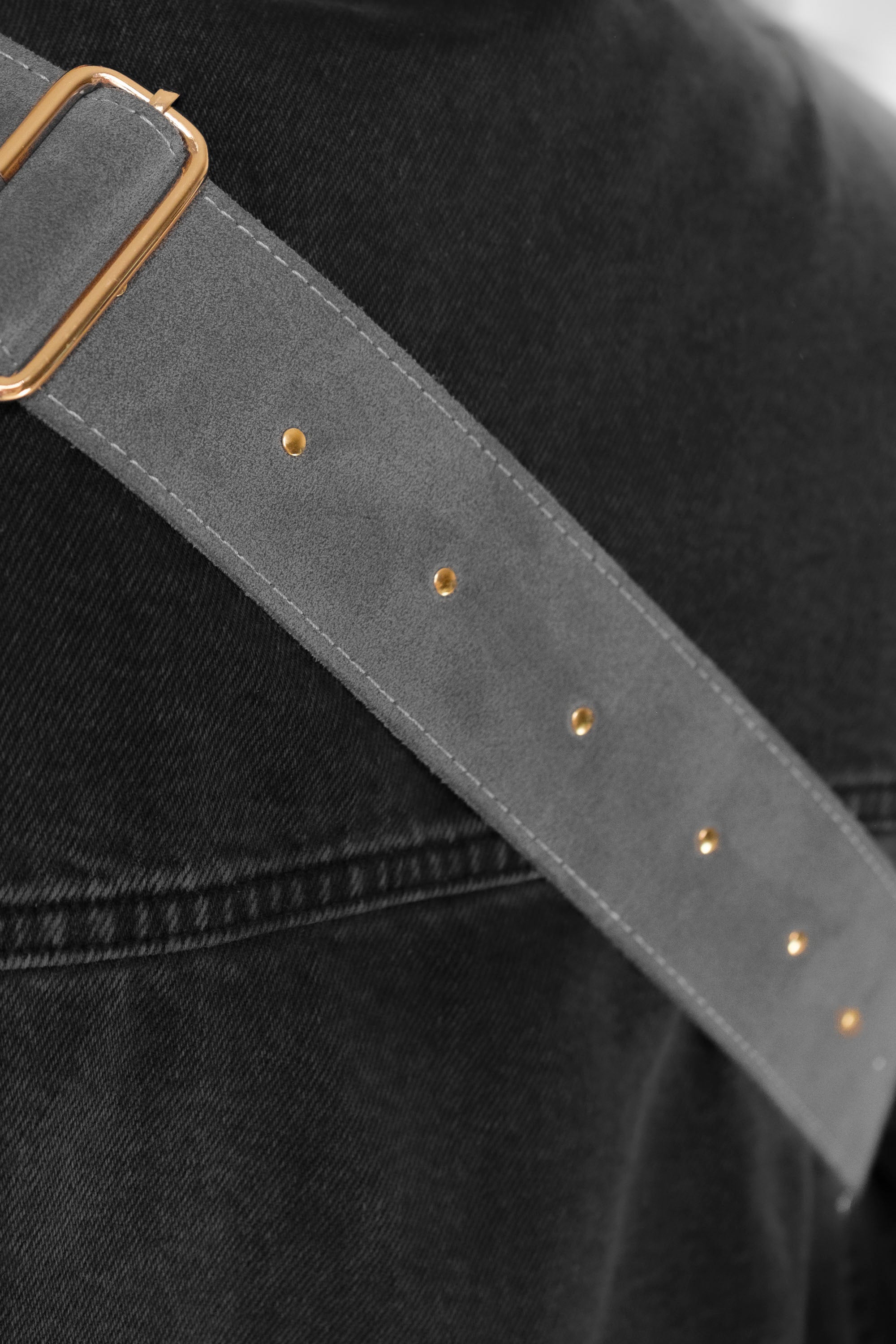 Option Rivets sur Sangle Cuir, pour banane simple, à frange, calamity ou double trouble