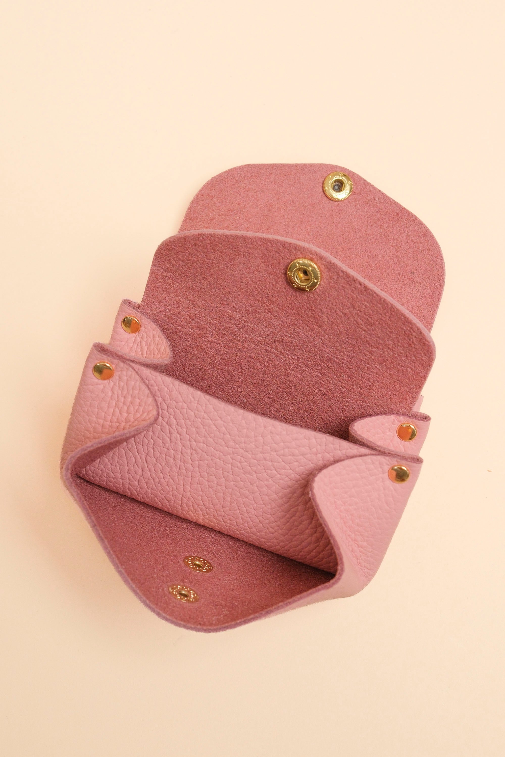 Dodu Cuir Rose Ballet Grainé