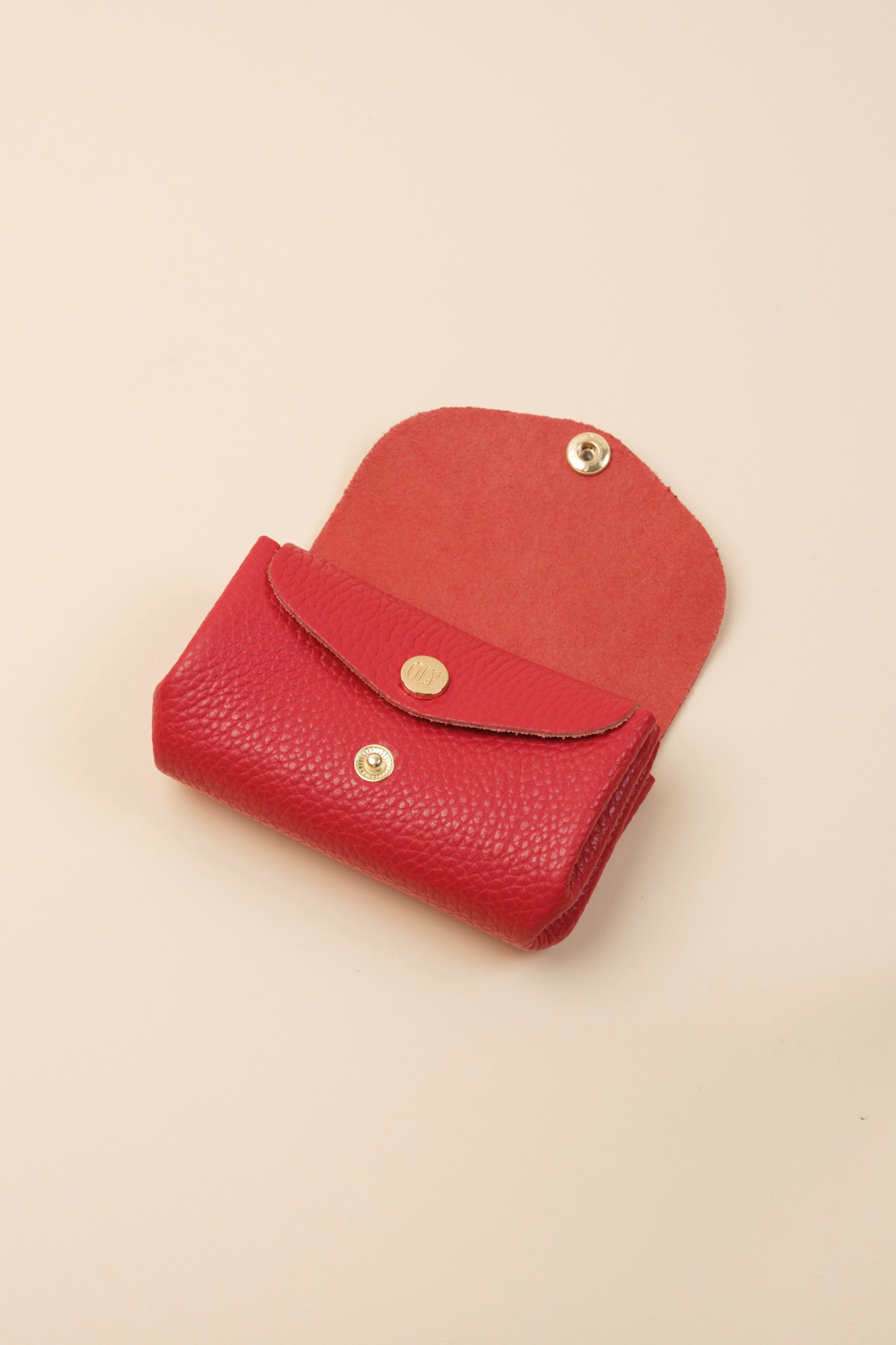 Dodu Cuir Rouge Grainé