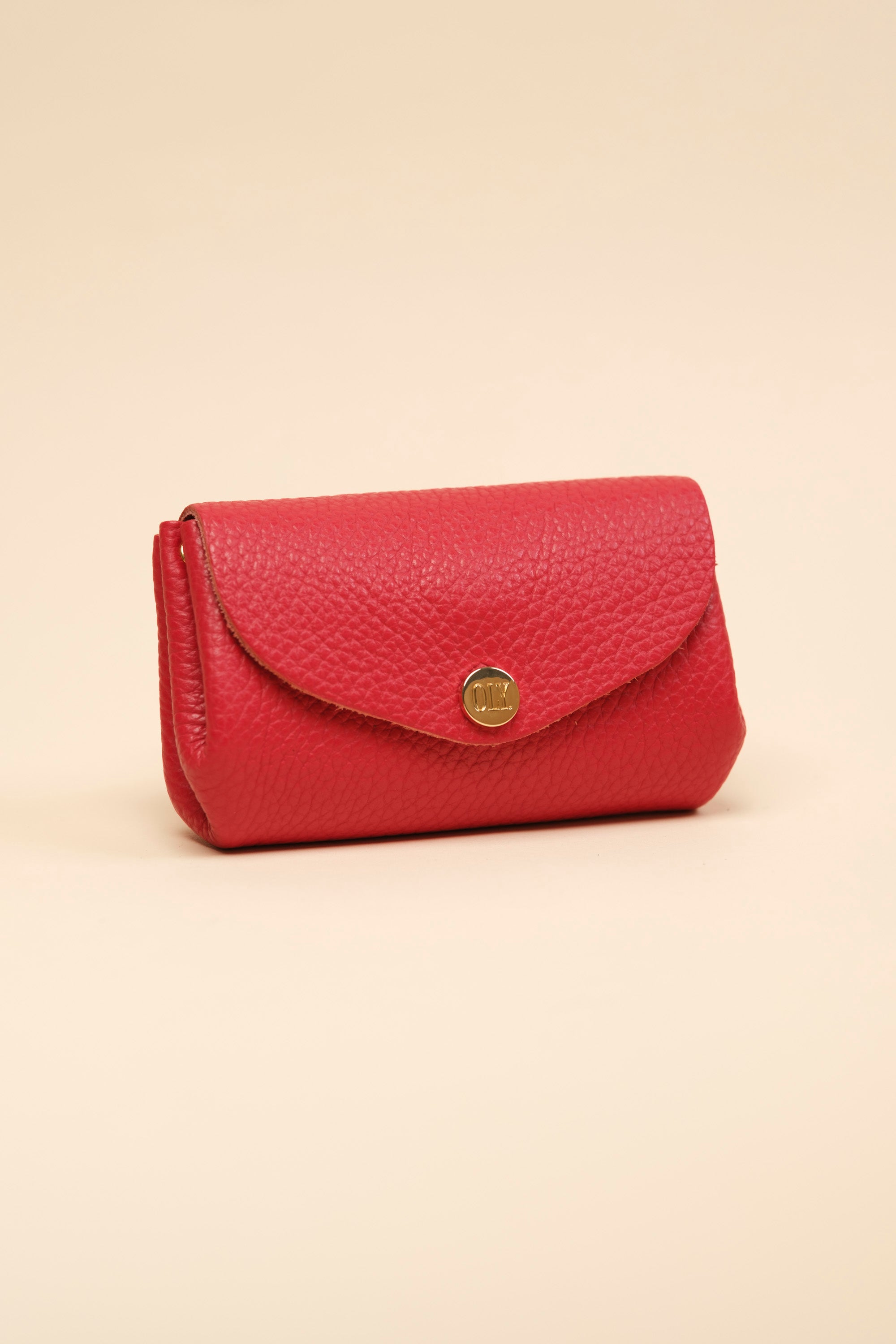 Dodu Cuir Rouge Grainé