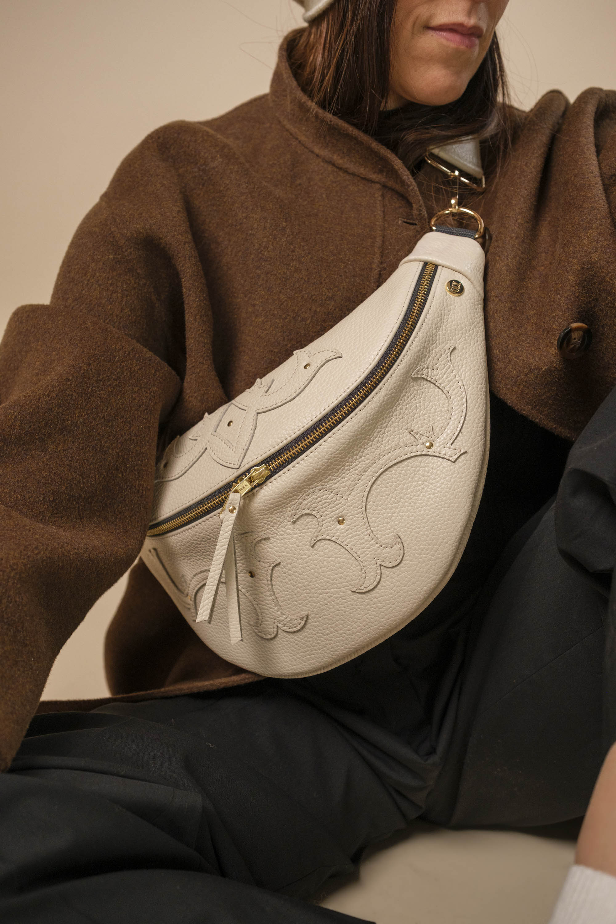 Banane Calamity Cuir Grainé Vanille