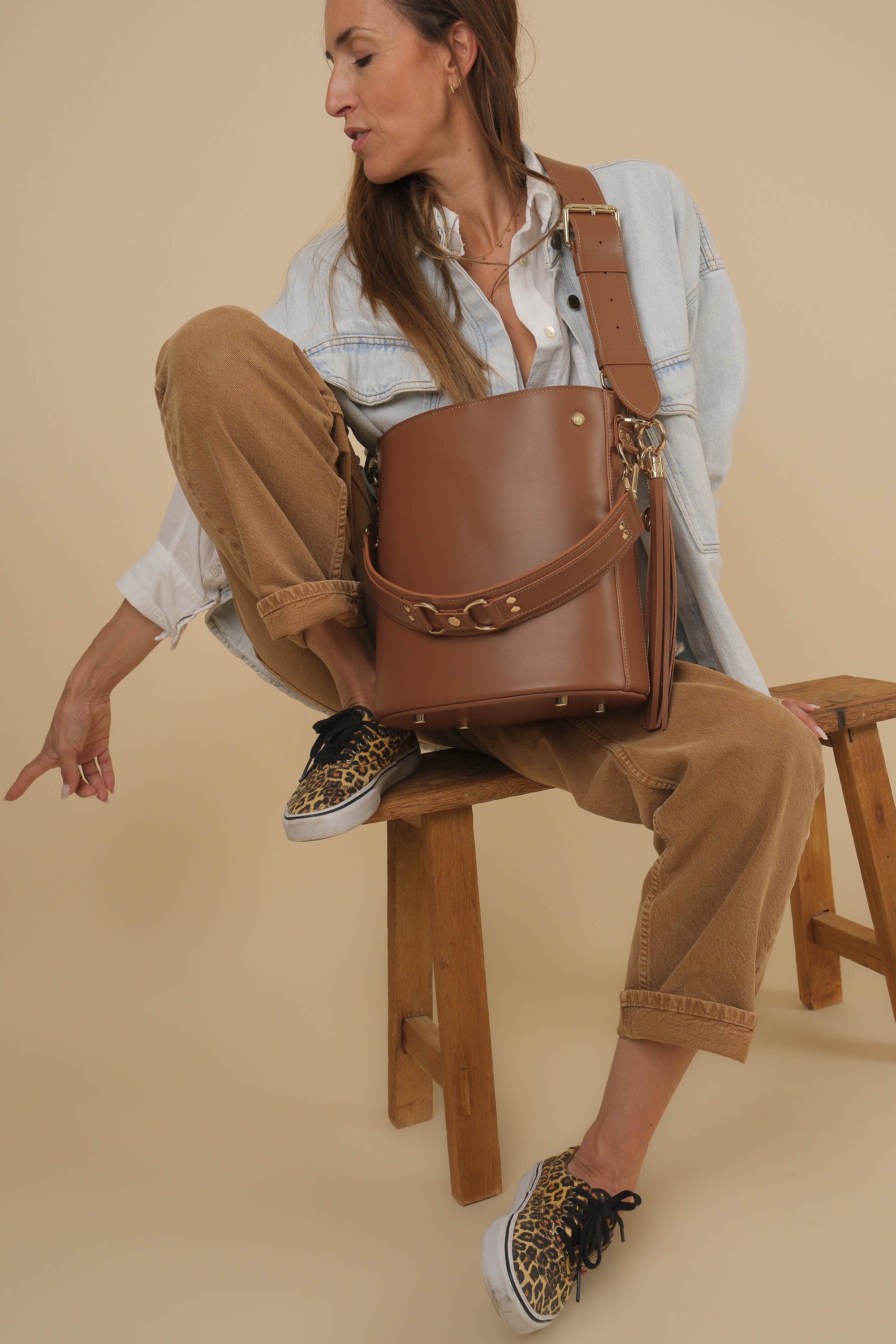 BigLove Cuir Nappa Caramel