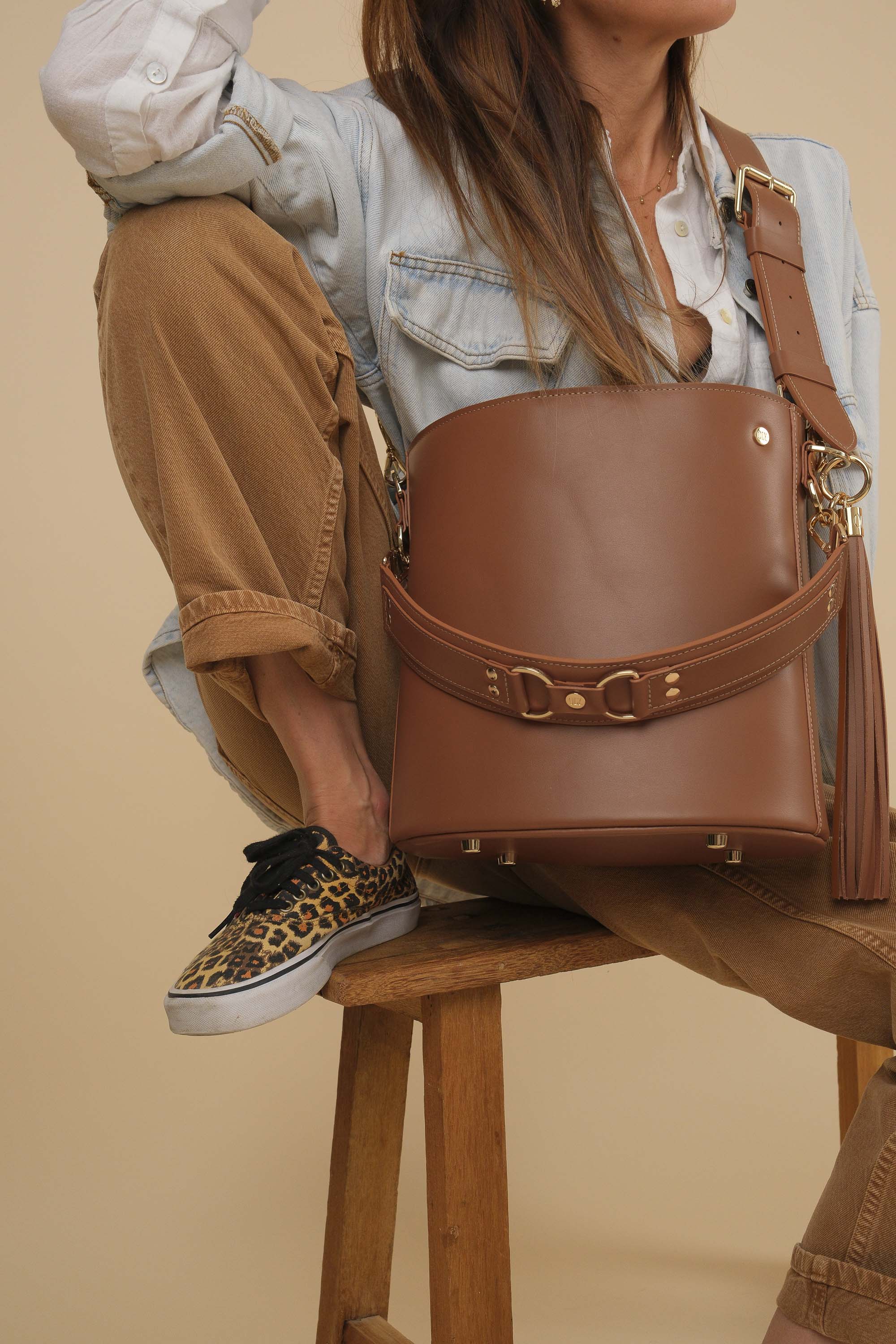 BigLove Cuir Nappa Caramel