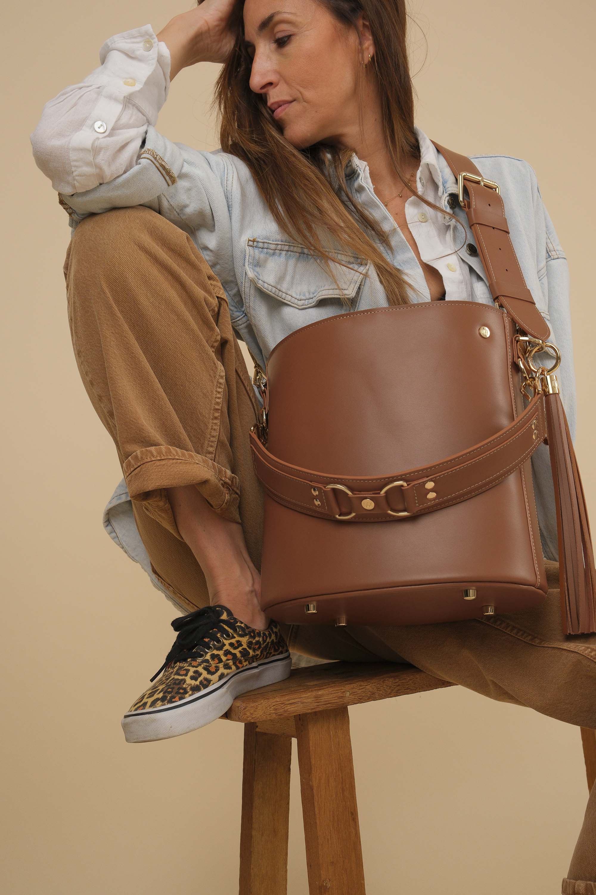 BigLove Cuir Nappa Caramel