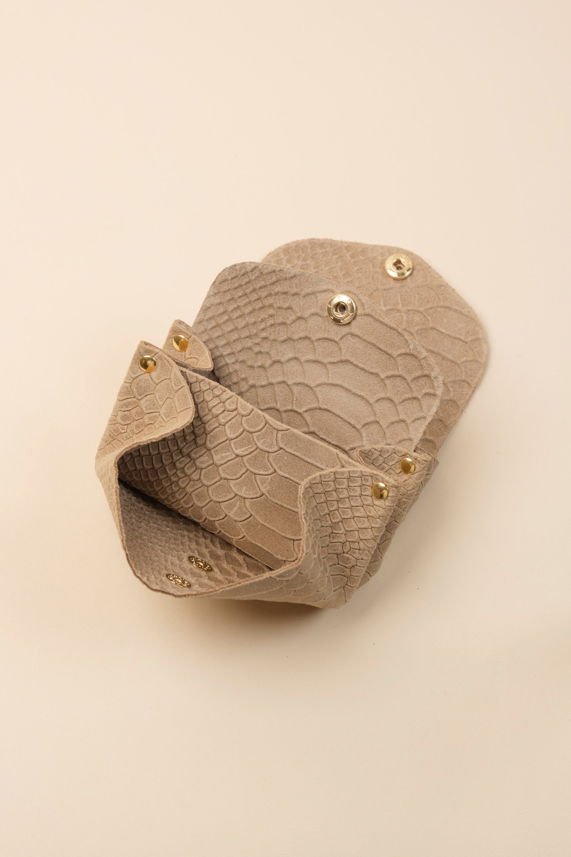 Dodu Cuir Croco Cappuccino