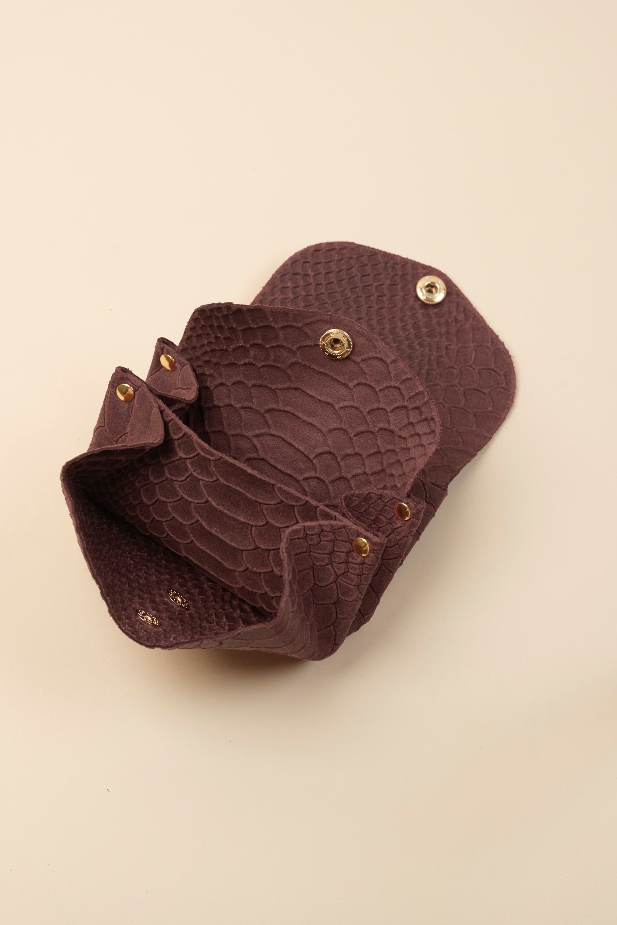 Dodu Cuir Croco Daim Muscat