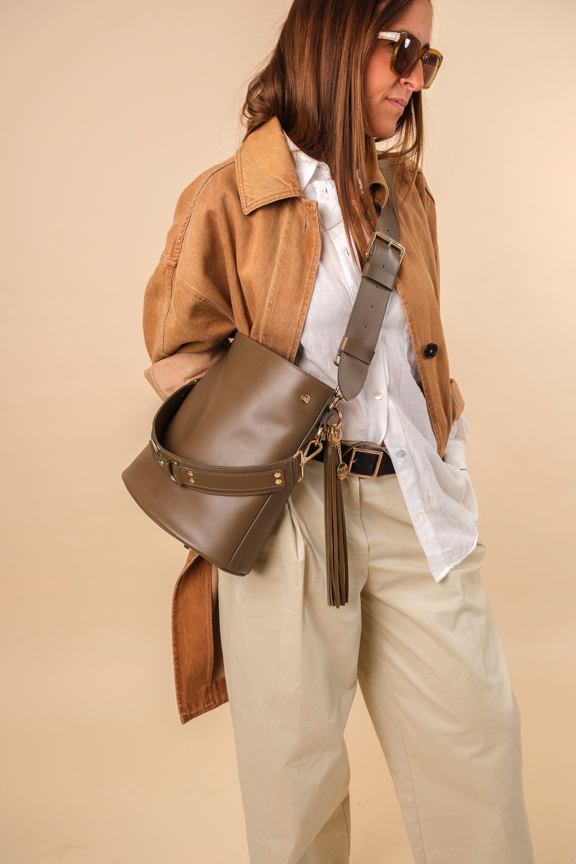 BigLove Cuir Golden Kaki