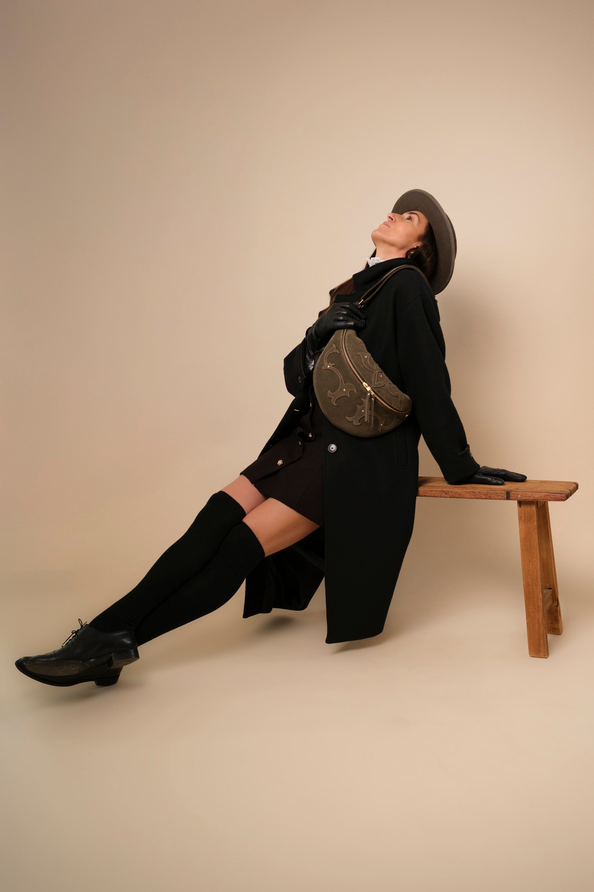 Banane Calamity Cuir Daim Musk