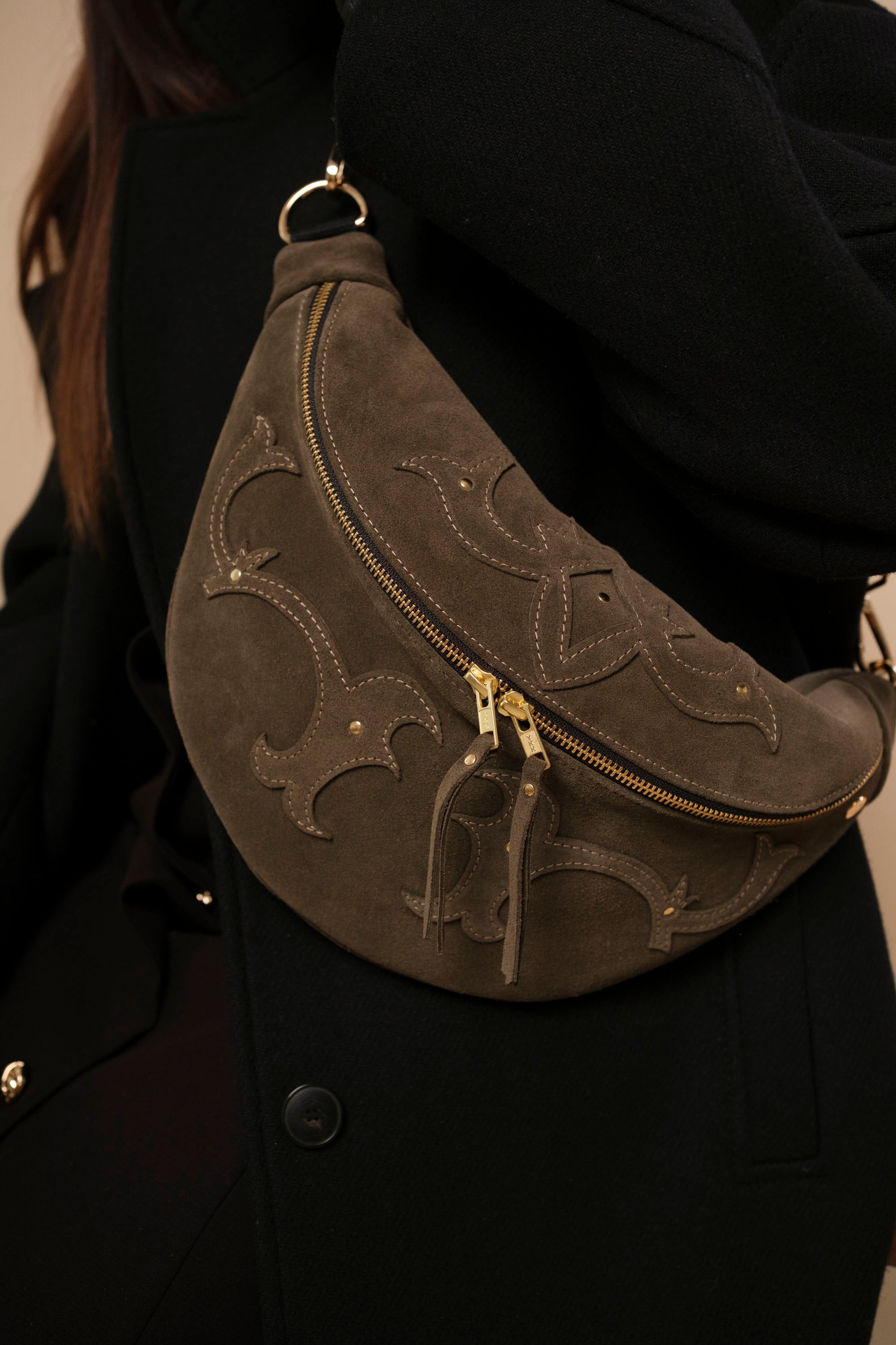 Banane Calamity Cuir Daim Musk