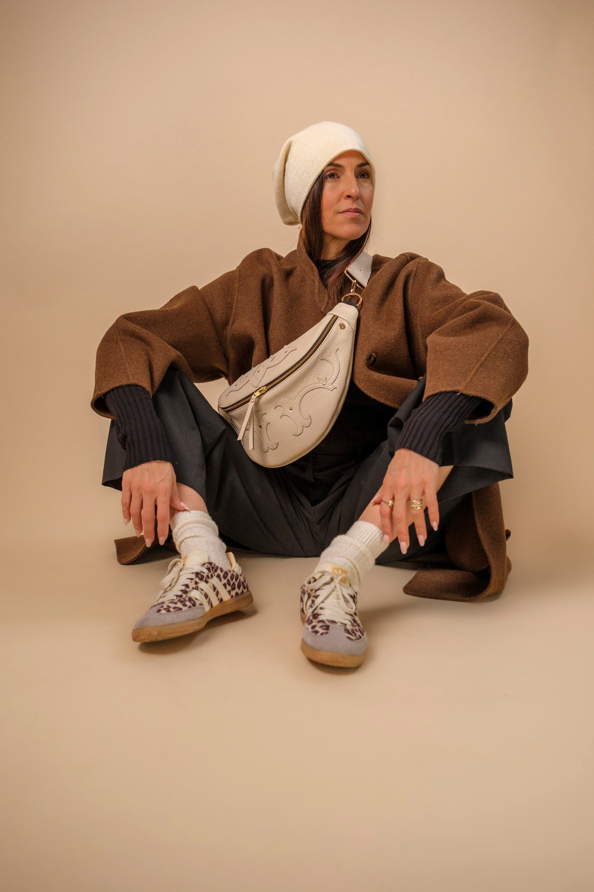 Banane Calamity Cuir Grainé Vanille